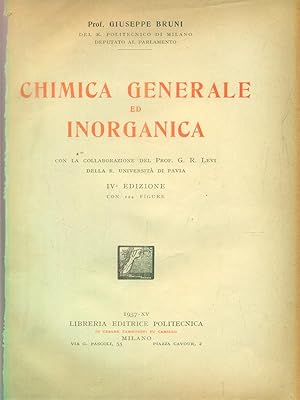 Immagine del venditore per Chimica generale ed inorganica venduto da Librodifaccia