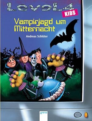 Seller image for Level 4 kids - Vampirjagd um Mitternacht for sale by Gerald Wollermann