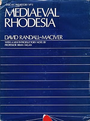 Immagine del venditore per Mediaeval Rhodesia venduto da Christison Rare Books, IOBA SABDA
