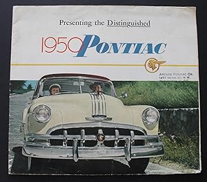 Presenting the Distinguished 1950 Pontiac. Showroom brochure.
