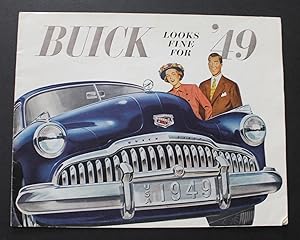 Buick Looks Fine for '49. Showroom brochure.