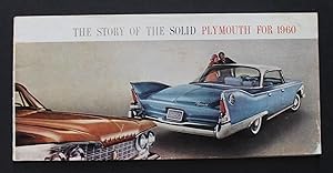 The Story of the Solid Plymouth for 1960. Showroom brochure.