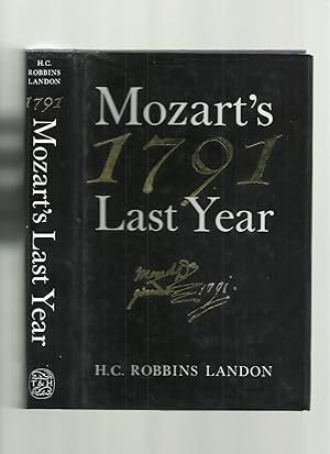 Seller image for 1791, Mozart's Last Year for sale by Roger Lucas Booksellers