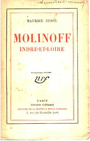 Seller image for Molinoff indre-et-loire for sale by librairie philippe arnaiz