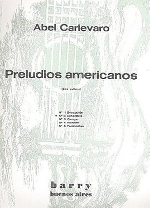 Imagen del vendedor de Preludios americanos no.2 - Scherzinopara guitarra a la venta por AHA-BUCH GmbH