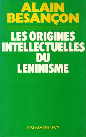 Image du vendeur pour Les origines intellectuelles du Leninisme mis en vente par JP Livres