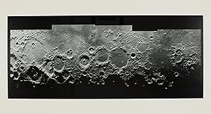 Lunar landscape near the terminator