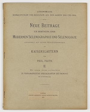 Astronomische Beobachtungen und Resultate aus den Jahren 1893 und 1894. Neue Beiträge zur Begründ...