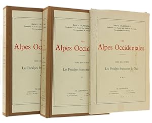 LES ALPES OCCIDENTALES. Tome Quatrième: LES PREALPES FRANÇAISES DU SUD . Complet en 3 volumes don...