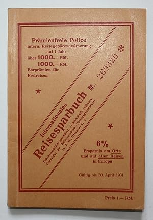 Internationales Reisesparbuch. Das Reisesparbuch Nr. 250001-300000