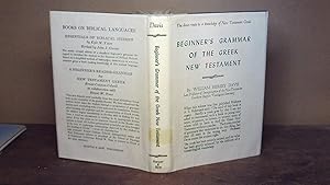 Seller image for Beginner's Grammar of the Greek New Testament for sale by The Vintage BookStore