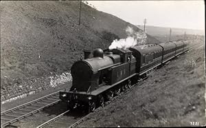 Foto Ansichtskarte / Postkarte Britische Eisenbahn, 6959 und 8474, down Local Shafs Summit