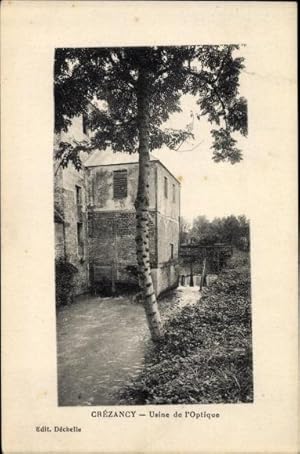 Image du vendeur pour Ansichtskarte / Postkarte Crezancy Aisne, Usine de l'Optique mis en vente par akpool GmbH