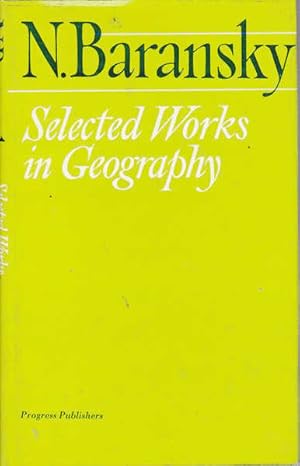 Seller image for Selected Works in Geography: To Mark the 100th Anniversary of His Birth for sale by Goulds Book Arcade, Sydney