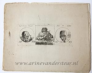 Antique prints, etching | Complete set of seven plates after Adriaen van Ostade and Richard Brake...