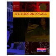 Seller image for With Rigor for All for sale by eCampus