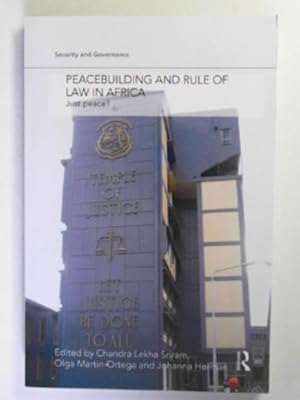 Seller image for Peacebuilding and rule of law in Africa: just peace? for sale by Cotswold Internet Books