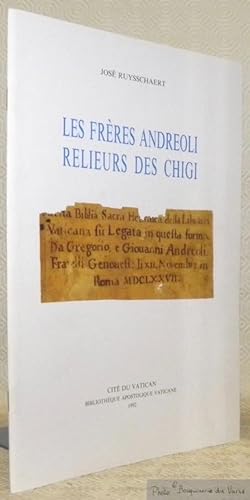 Seller image for Les frres Andreoli, relieurs des Chigi. for sale by Bouquinerie du Varis
