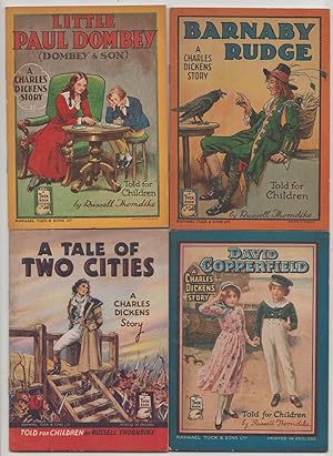 Seller image for Little Paul Dombey, Barnaby Rudge, A Tale of Two Cities & David Copperfield for sale by The Bookroom - PBFA Member
