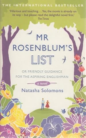 Immagine del venditore per Mr Rosenblum s List : Or Friendly Guidance For The Aspring Englishman. venduto da TF-Versandhandel - Preise inkl. MwSt.