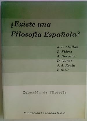 Imagen del vendedor de Existe una Filosofa Espaola? a la venta por Librera Ofisierra