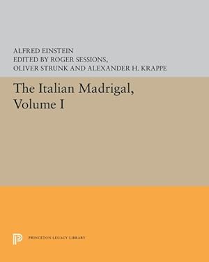 Immagine del venditore per Italian Madrigal venduto da GreatBookPrices
