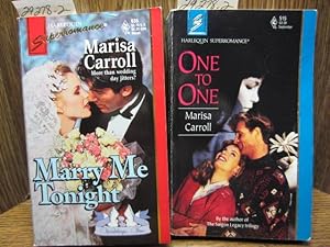 Seller image for MARRY ME TONIGHT / ONE TO ONE for sale by The Book Abyss