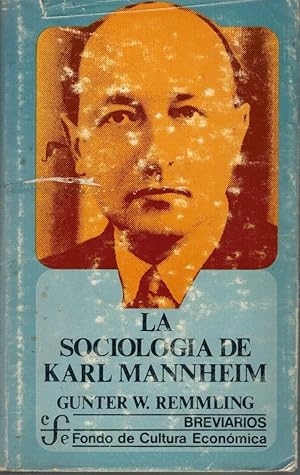 Immagine del venditore per LA SOCIOLOGA DE KARL MANNHEIM venduto da Librera Dilogo