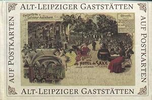 Seller image for Alt-Leipziger Gaststtten auf Postkarten 64 Chromolithografien for sale by Leipziger Antiquariat
