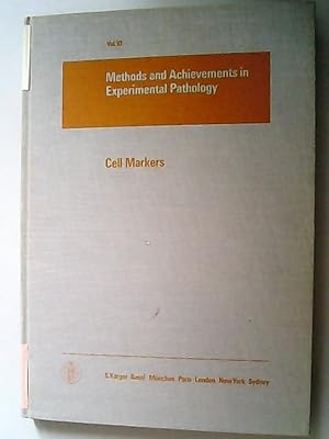 Imagen del vendedor de Cell markers. Methods and achievements in experimental pathology ; Vol. 10 a la venta por Antiquariat Bookfarm