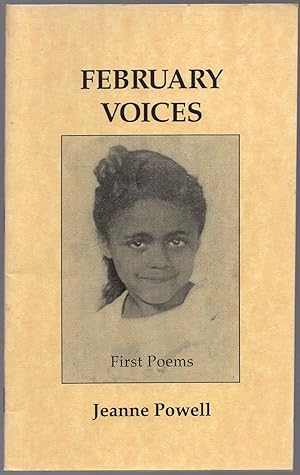 Imagen del vendedor de February Voices: First Poems a la venta por Between the Covers-Rare Books, Inc. ABAA