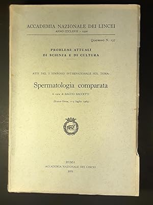 Immagine del venditore per Atti Sel I Simposio Internazionale Sul Tema: Spermatologia Comparata venduto da Lost Time Books