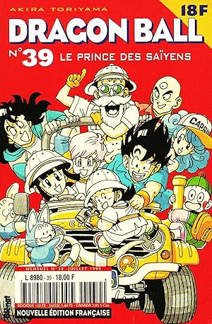 Dragon ball n°39 - le prince des saiyens