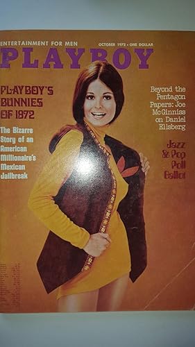 US Playboy Magazin Oktober 1972 Zeitschrift Original Ausgabe USA 10/1972 Sharon Johansen Meir Kahane