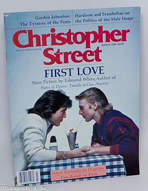 Bild des Verkufers fr Christopher Street: vol. 4, #7, March 1980; First Love zum Verkauf von Bolerium Books Inc.
