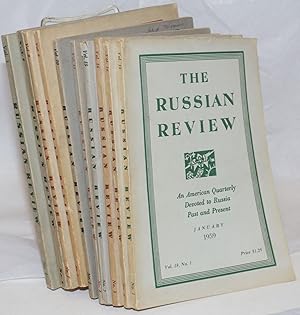 The Russian Review: an American quarterly devoted to Russia, past and present [ten issues]