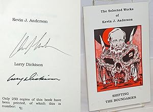 Bild des Verkufers fr The Selected Works of Kevin J. Anderson: Shifting the Boundaries zum Verkauf von Bolerium Books Inc.