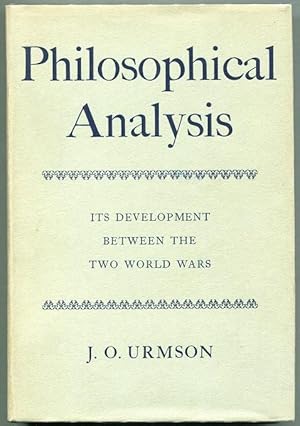 Bild des Verkufers fr Philosophical Analysis: Its Development Between the Two World Wars zum Verkauf von Evening Star Books, ABAA/ILAB