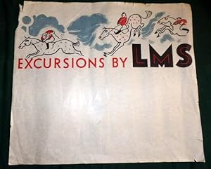 LMS Holiday/Excursion Poster. (London Midland & Scottish Rly)