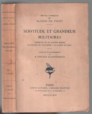 Servitude et grandeur militaires