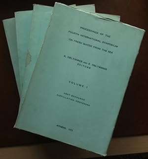 Seller image for Proceedings of the fourth international symposium on fresh water from the sea. Volume 1 bis 4. Vier Bnde KOMPLETT. for sale by buch-radel