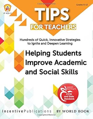 Seller image for Helping Students Improve Academic and Social Skills: Tips for Teachers for sale by InventoryMasters