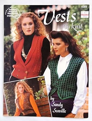 Bild des Verkufers fr Vests to knit by Scoville, Sandy zum Verkauf von InventoryMasters