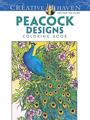 Seller image for Creative Haven Peacock Designs Coloring Book (Creative Haven Coloring Books) (Paperback) for sale by InventoryMasters