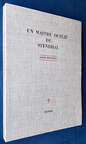 Un Maître oublié de Stendhal -