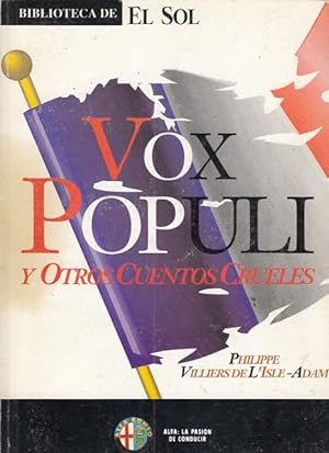 Bild des Verkufers fr VOX POPULI Y OTROS CUENTOS CRUELES zum Verkauf von Librera Vobiscum