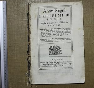 An Act for granting to his Majesty an aid of four shillings in the pound for one year; and for ap...