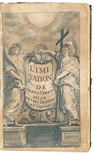 Imagen del vendedor de L'Imitation de Iesus Christ, traduit en vers Franois. a la venta por Blackwell's Rare Books ABA ILAB BA