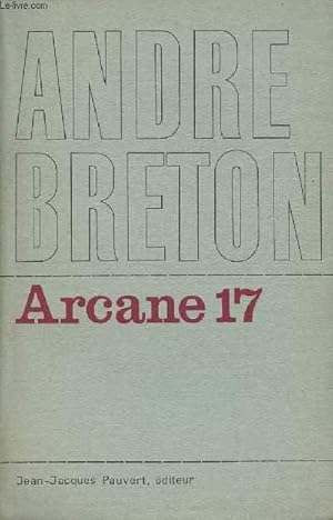 Image du vendeur pour Arcane 17 mis en vente par Le-Livre