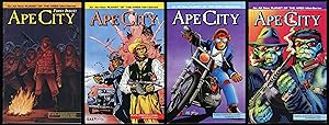 Seller image for Ape City Planet of the Apes POTA Full Comic Set 1-2-3-4 Lot Adventure Malibu 1st for sale by CollectibleEntertainment